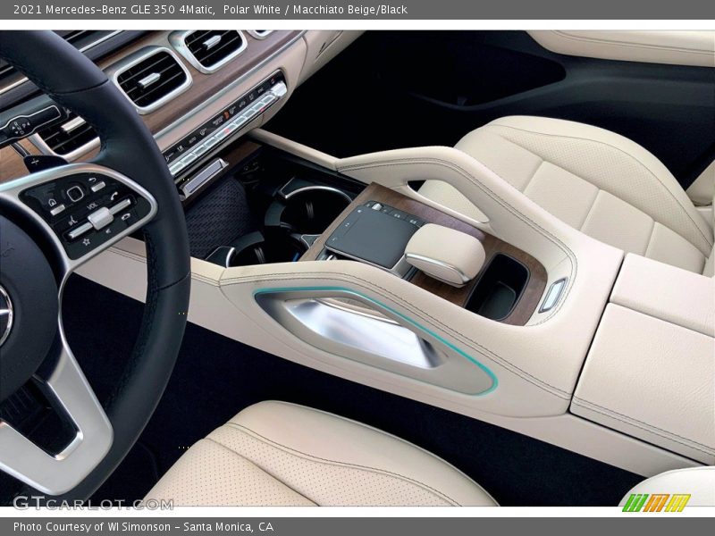 Controls of 2021 GLE 350 4Matic