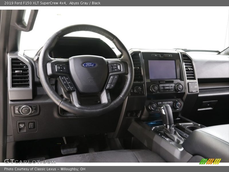 Abyss Gray / Black 2019 Ford F150 XLT SuperCrew 4x4
