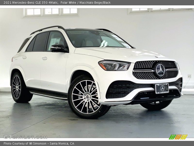 Front 3/4 View of 2021 GLE 350 4Matic