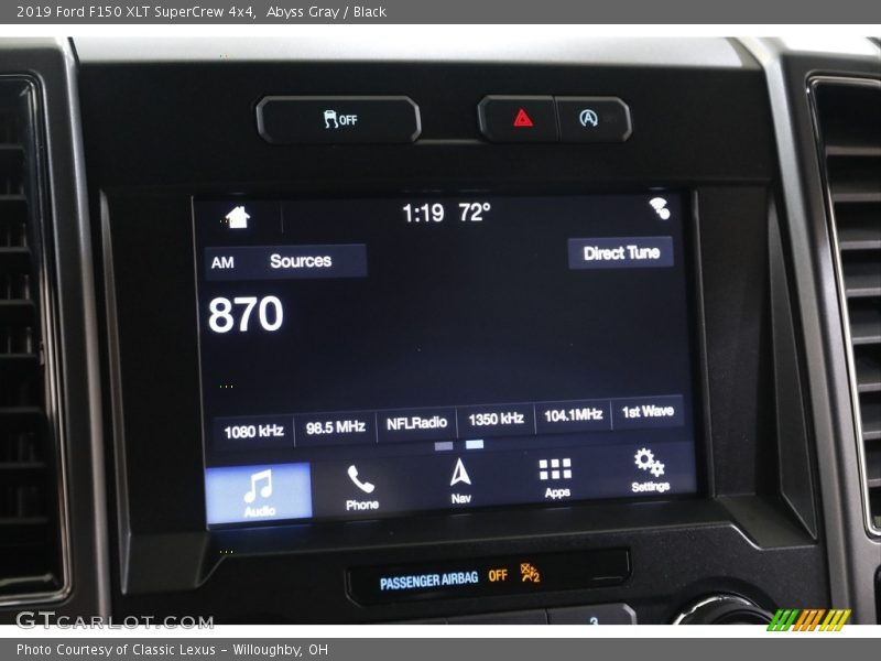 Abyss Gray / Black 2019 Ford F150 XLT SuperCrew 4x4