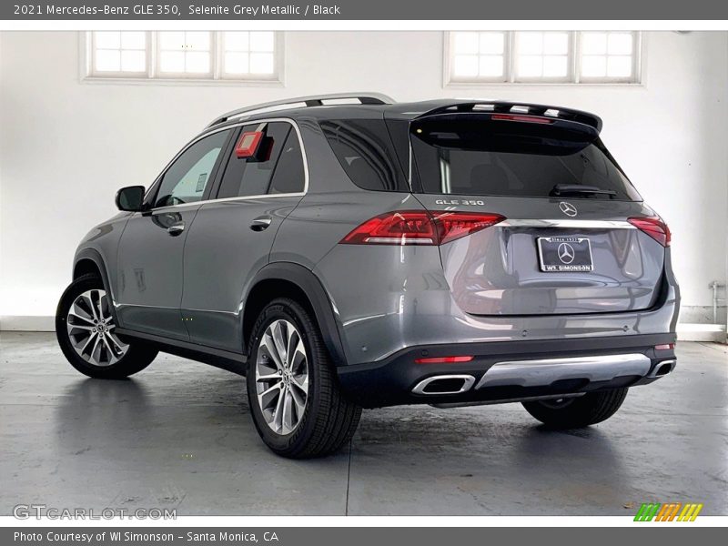 Selenite Grey Metallic / Black 2021 Mercedes-Benz GLE 350