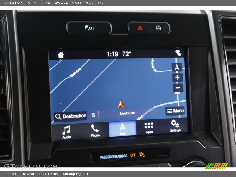 Abyss Gray / Black 2019 Ford F150 XLT SuperCrew 4x4
