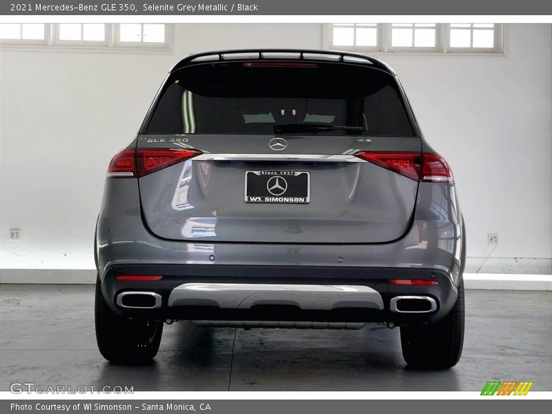 Selenite Grey Metallic / Black 2021 Mercedes-Benz GLE 350