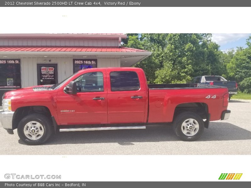 Victory Red / Ebony 2012 Chevrolet Silverado 2500HD LT Crew Cab 4x4