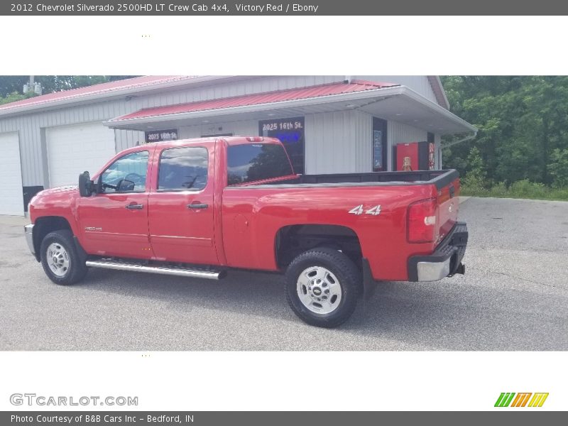 Victory Red / Ebony 2012 Chevrolet Silverado 2500HD LT Crew Cab 4x4