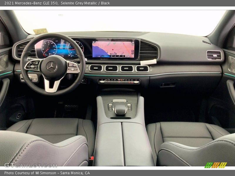 Selenite Grey Metallic / Black 2021 Mercedes-Benz GLE 350