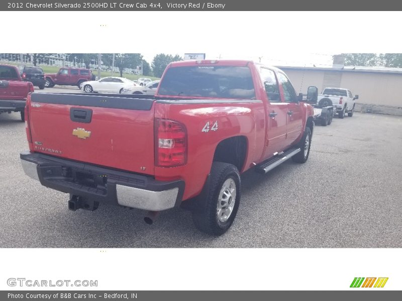 Victory Red / Ebony 2012 Chevrolet Silverado 2500HD LT Crew Cab 4x4