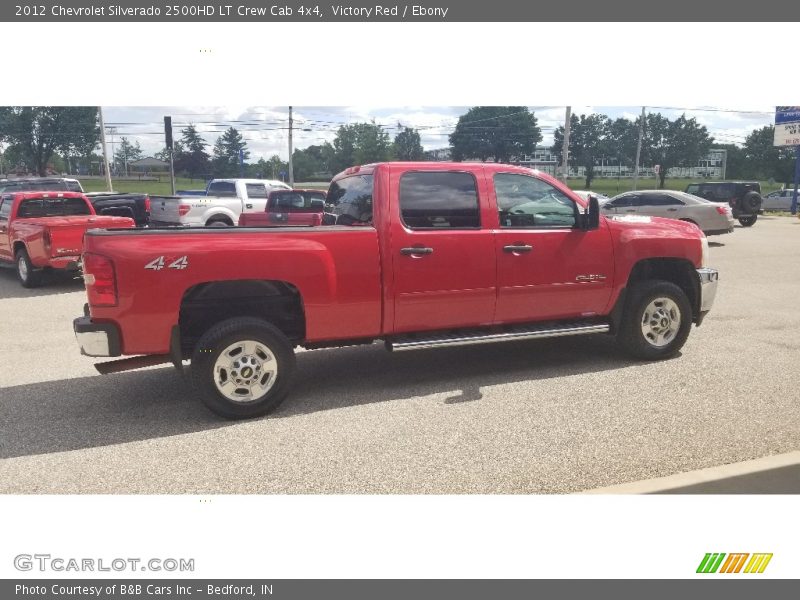 Victory Red / Ebony 2012 Chevrolet Silverado 2500HD LT Crew Cab 4x4