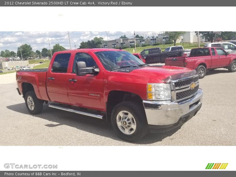 Victory Red / Ebony 2012 Chevrolet Silverado 2500HD LT Crew Cab 4x4