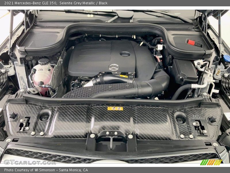 Selenite Grey Metallic / Black 2021 Mercedes-Benz GLE 350
