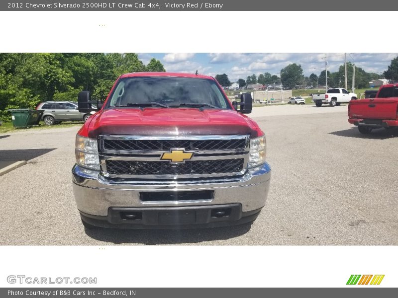 Victory Red / Ebony 2012 Chevrolet Silverado 2500HD LT Crew Cab 4x4