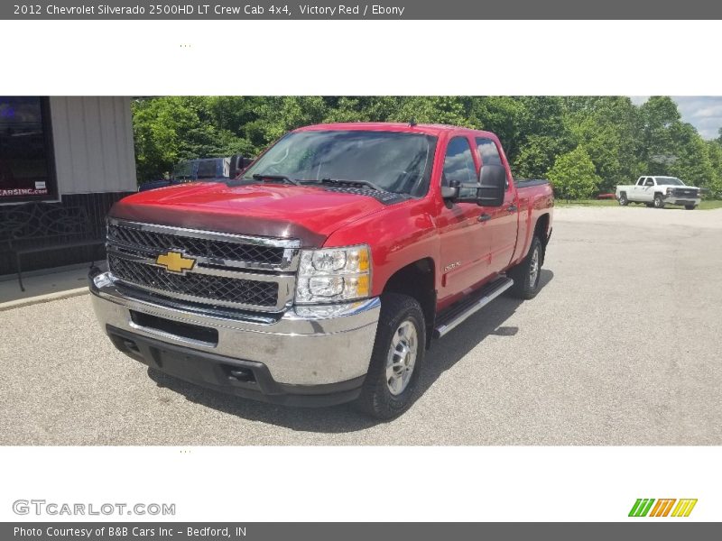 Victory Red / Ebony 2012 Chevrolet Silverado 2500HD LT Crew Cab 4x4