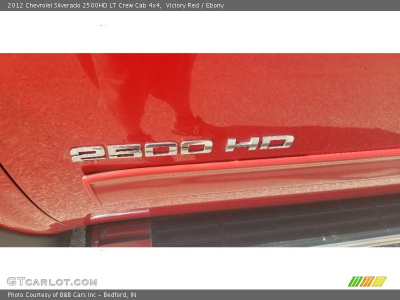 Victory Red / Ebony 2012 Chevrolet Silverado 2500HD LT Crew Cab 4x4