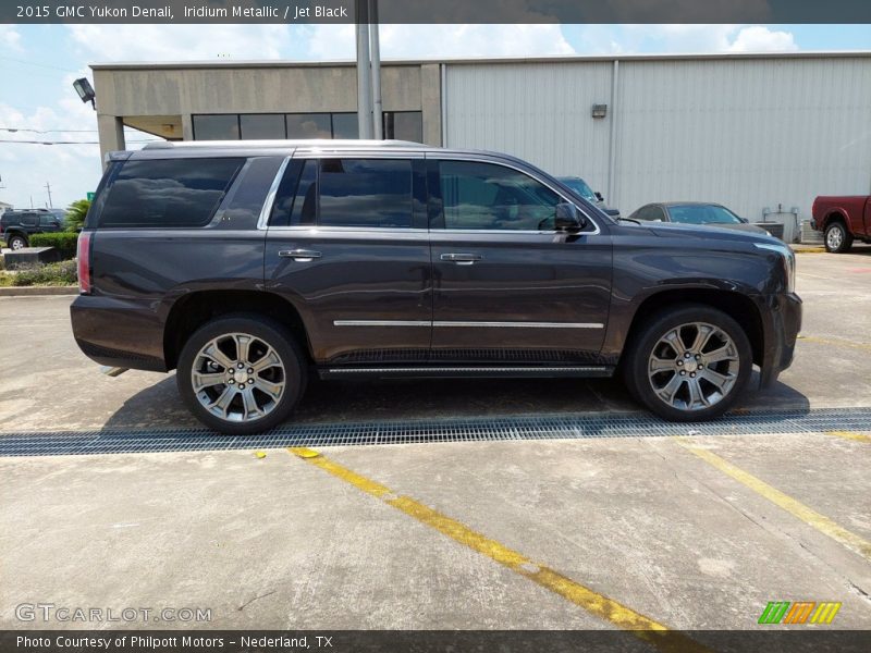 Iridium Metallic / Jet Black 2015 GMC Yukon Denali