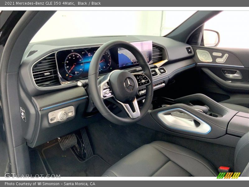  2021 GLE 350 4Matic Black Interior