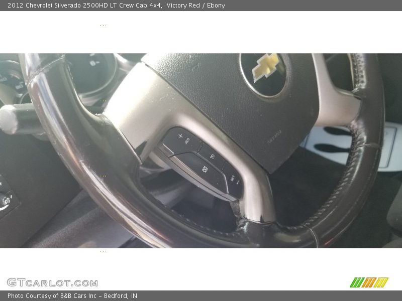 Victory Red / Ebony 2012 Chevrolet Silverado 2500HD LT Crew Cab 4x4