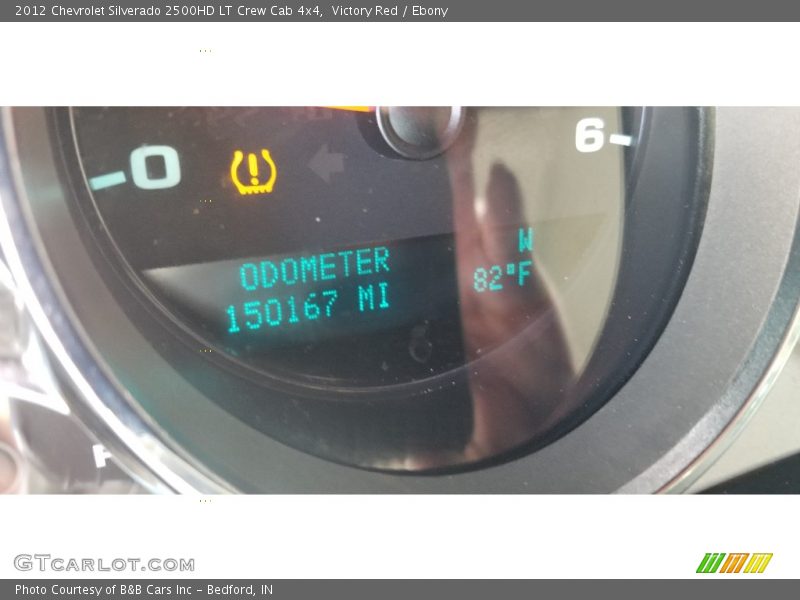 Victory Red / Ebony 2012 Chevrolet Silverado 2500HD LT Crew Cab 4x4