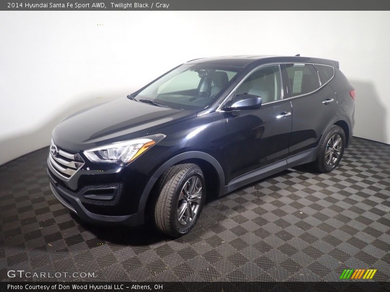 Twilight Black / Gray 2014 Hyundai Santa Fe Sport AWD