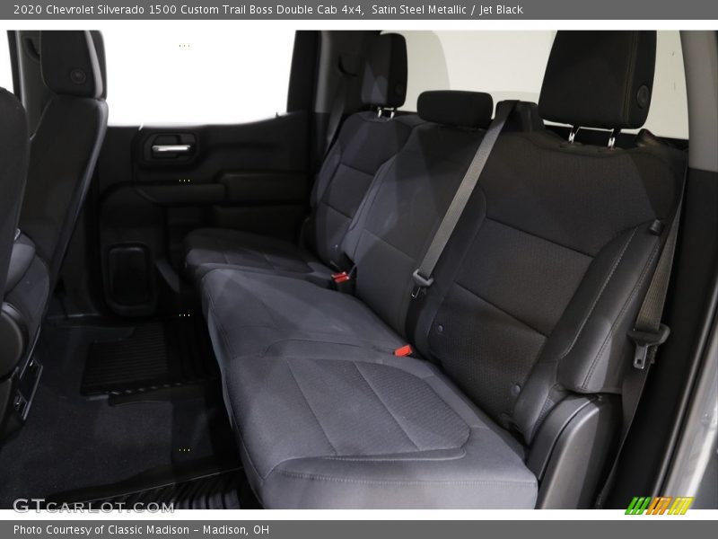 Satin Steel Metallic / Jet Black 2020 Chevrolet Silverado 1500 Custom Trail Boss Double Cab 4x4