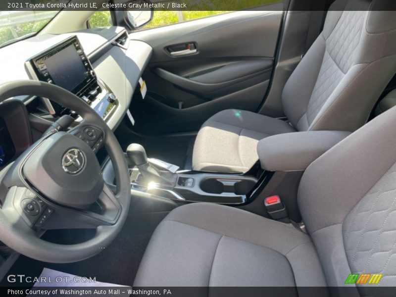 Celestite Gray Metallic / Black 2021 Toyota Corolla Hybrid LE