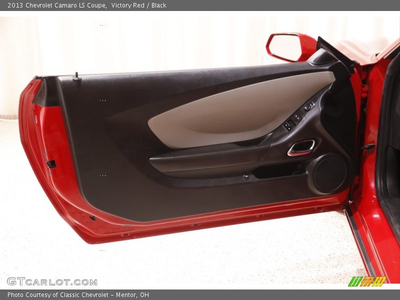 Victory Red / Black 2013 Chevrolet Camaro LS Coupe