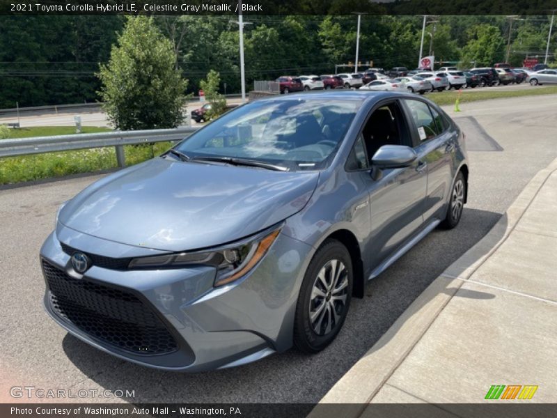 Celestite Gray Metallic / Black 2021 Toyota Corolla Hybrid LE