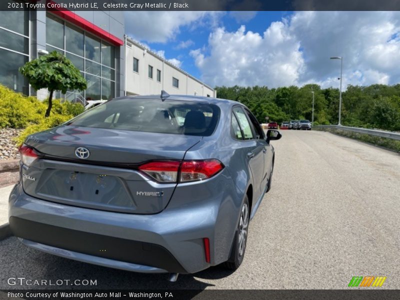 Celestite Gray Metallic / Black 2021 Toyota Corolla Hybrid LE