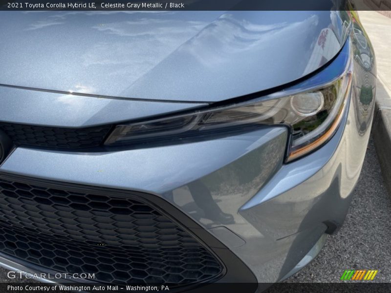 Celestite Gray Metallic / Black 2021 Toyota Corolla Hybrid LE