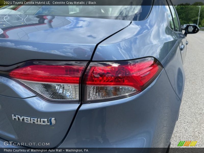 Celestite Gray Metallic / Black 2021 Toyota Corolla Hybrid LE