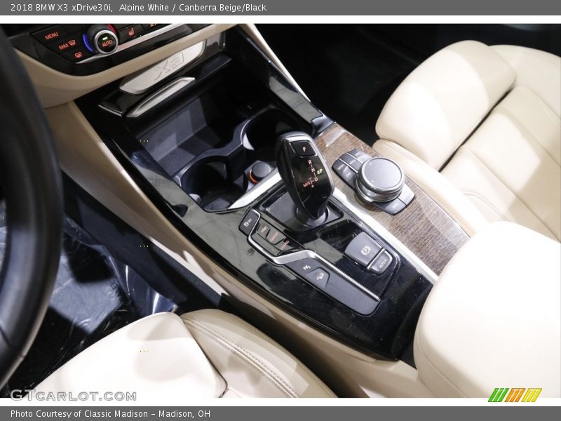 Alpine White / Canberra Beige/Black 2018 BMW X3 xDrive30i
