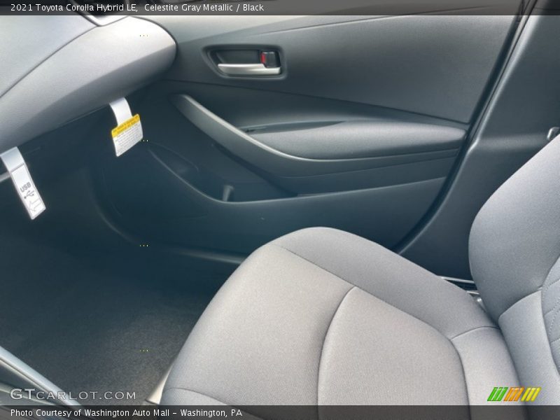 Celestite Gray Metallic / Black 2021 Toyota Corolla Hybrid LE