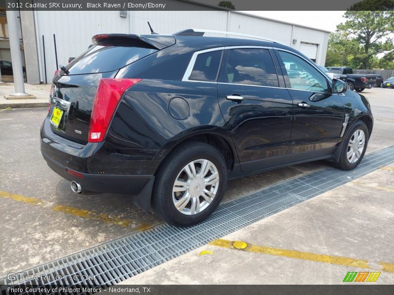Black Raven / Ebony/Ebony 2012 Cadillac SRX Luxury