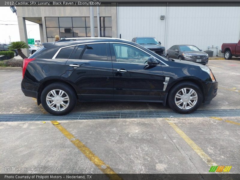 Black Raven / Ebony/Ebony 2012 Cadillac SRX Luxury