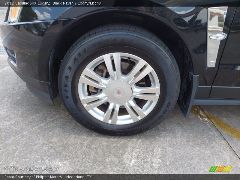Black Raven / Ebony/Ebony 2012 Cadillac SRX Luxury