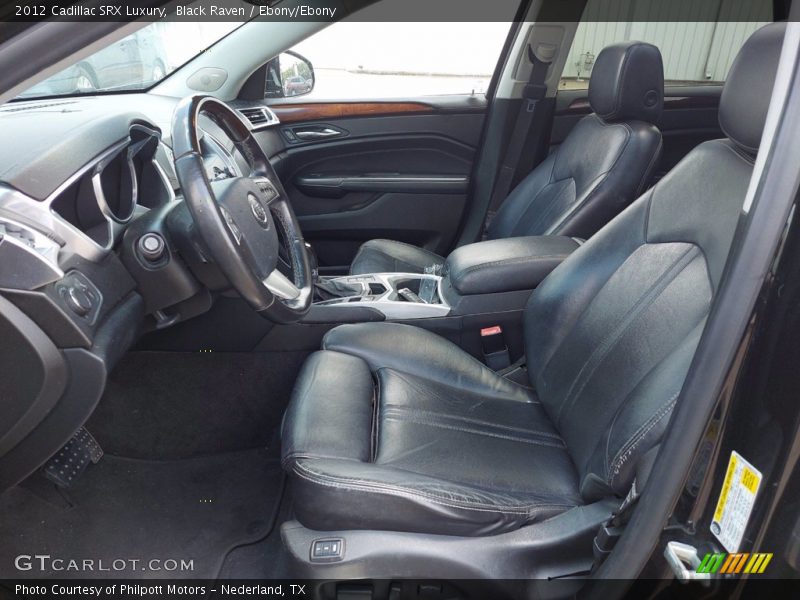 Black Raven / Ebony/Ebony 2012 Cadillac SRX Luxury
