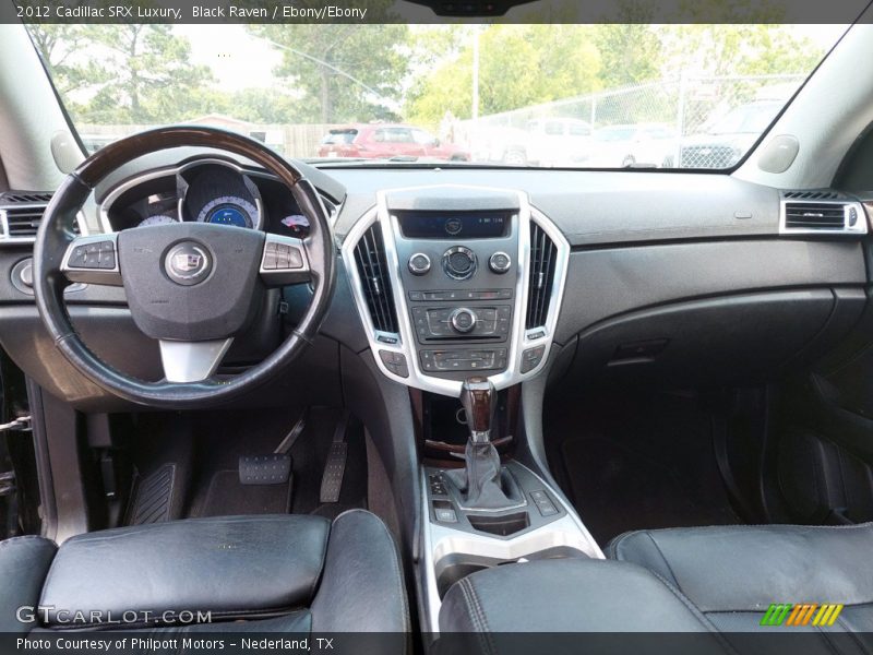 Black Raven / Ebony/Ebony 2012 Cadillac SRX Luxury