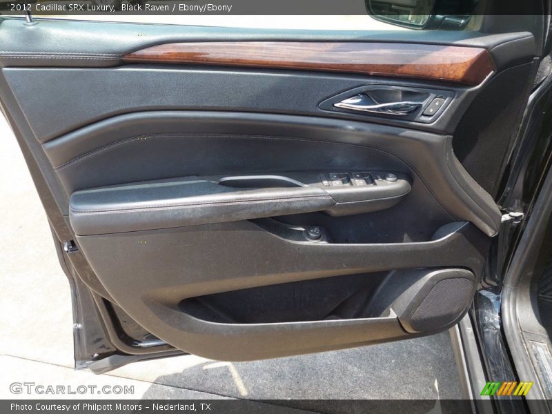 Black Raven / Ebony/Ebony 2012 Cadillac SRX Luxury