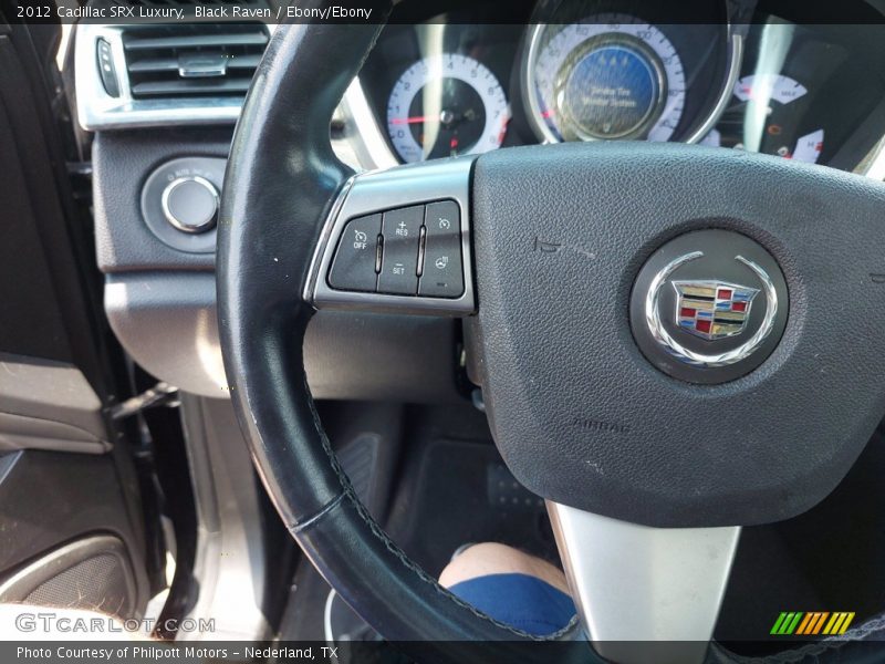 Black Raven / Ebony/Ebony 2012 Cadillac SRX Luxury