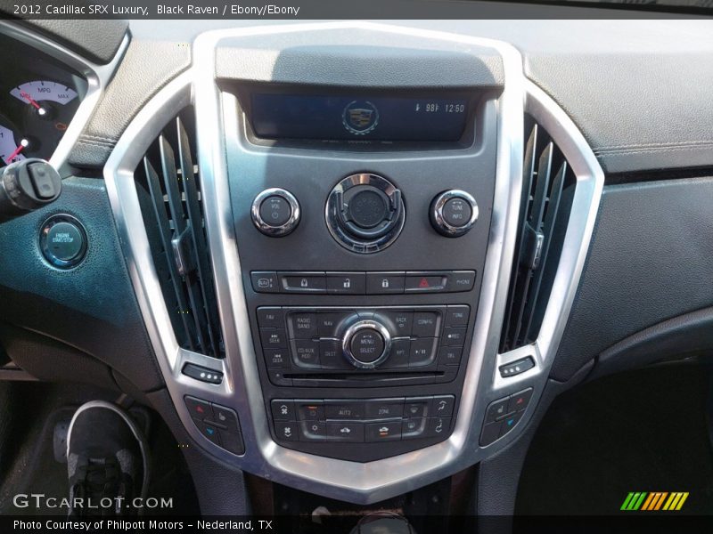 Black Raven / Ebony/Ebony 2012 Cadillac SRX Luxury