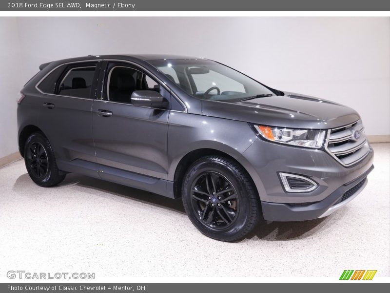 Magnetic / Ebony 2018 Ford Edge SEL AWD
