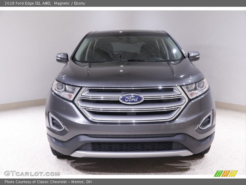 Magnetic / Ebony 2018 Ford Edge SEL AWD