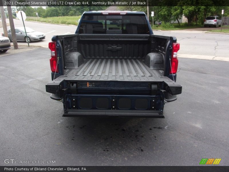 Northsky Blue Metallic / Jet Black 2021 Chevrolet Silverado 1500 LTZ Crew Cab 4x4