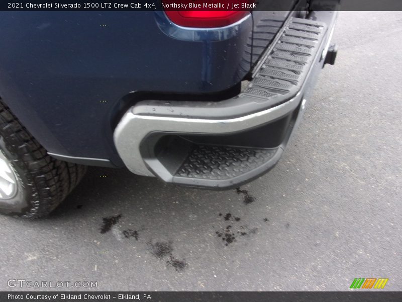 Northsky Blue Metallic / Jet Black 2021 Chevrolet Silverado 1500 LTZ Crew Cab 4x4