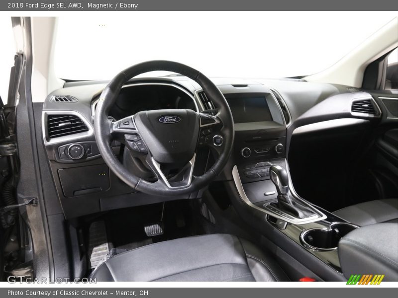 Magnetic / Ebony 2018 Ford Edge SEL AWD