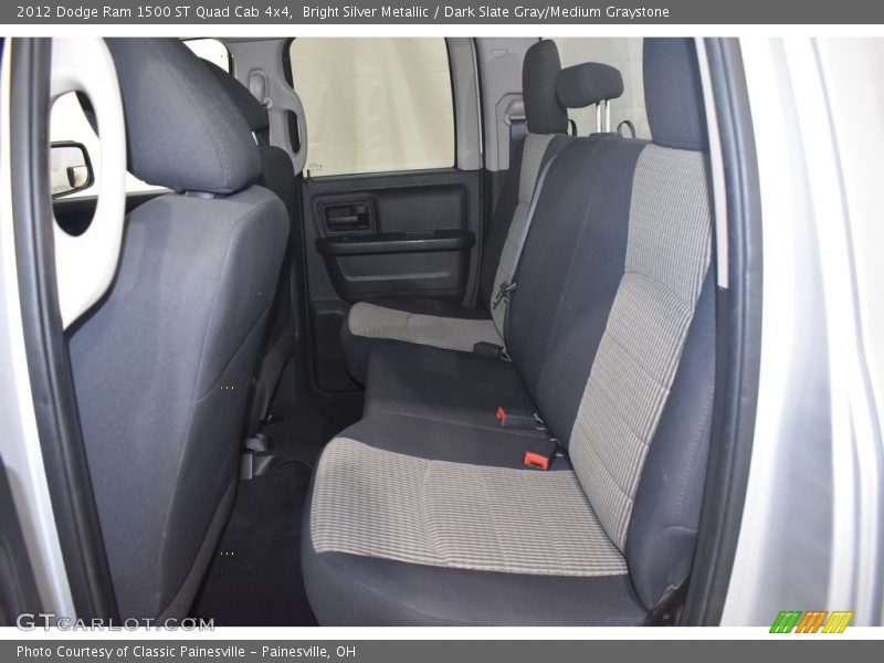 Bright Silver Metallic / Dark Slate Gray/Medium Graystone 2012 Dodge Ram 1500 ST Quad Cab 4x4