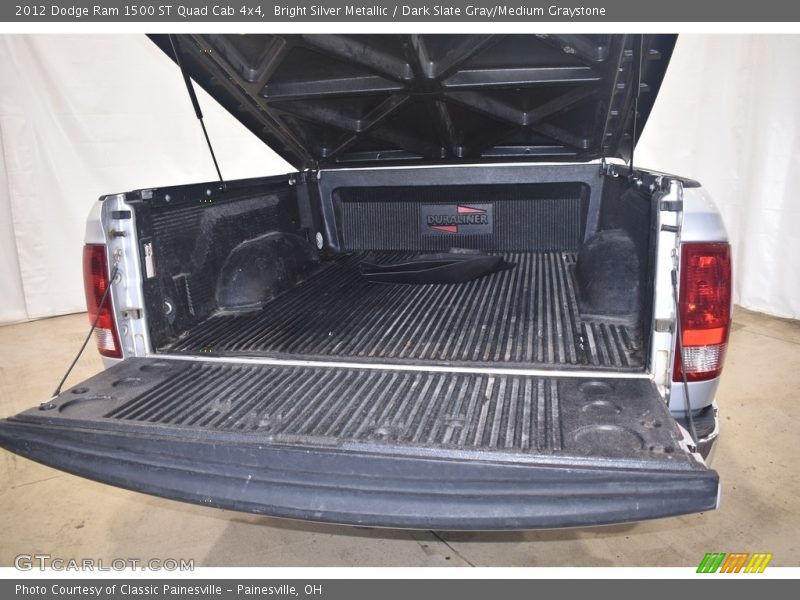 Bright Silver Metallic / Dark Slate Gray/Medium Graystone 2012 Dodge Ram 1500 ST Quad Cab 4x4
