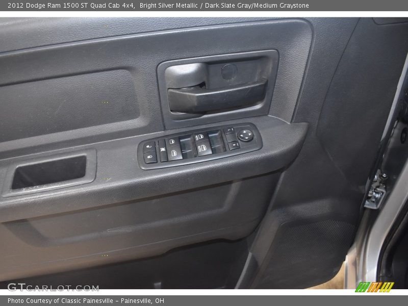 Bright Silver Metallic / Dark Slate Gray/Medium Graystone 2012 Dodge Ram 1500 ST Quad Cab 4x4