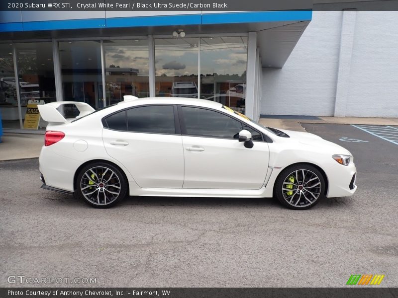  2020 WRX STI Crystal White Pearl