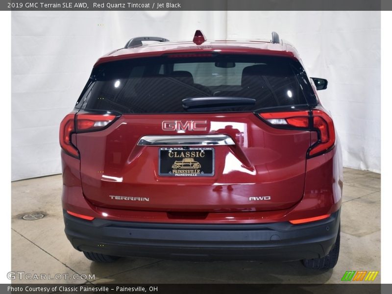 Red Quartz Tintcoat / Jet Black 2019 GMC Terrain SLE AWD