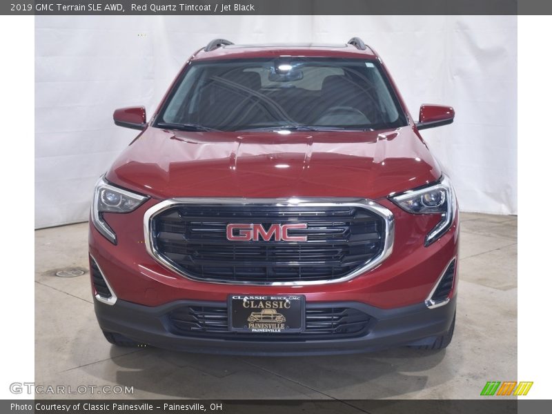 Red Quartz Tintcoat / Jet Black 2019 GMC Terrain SLE AWD